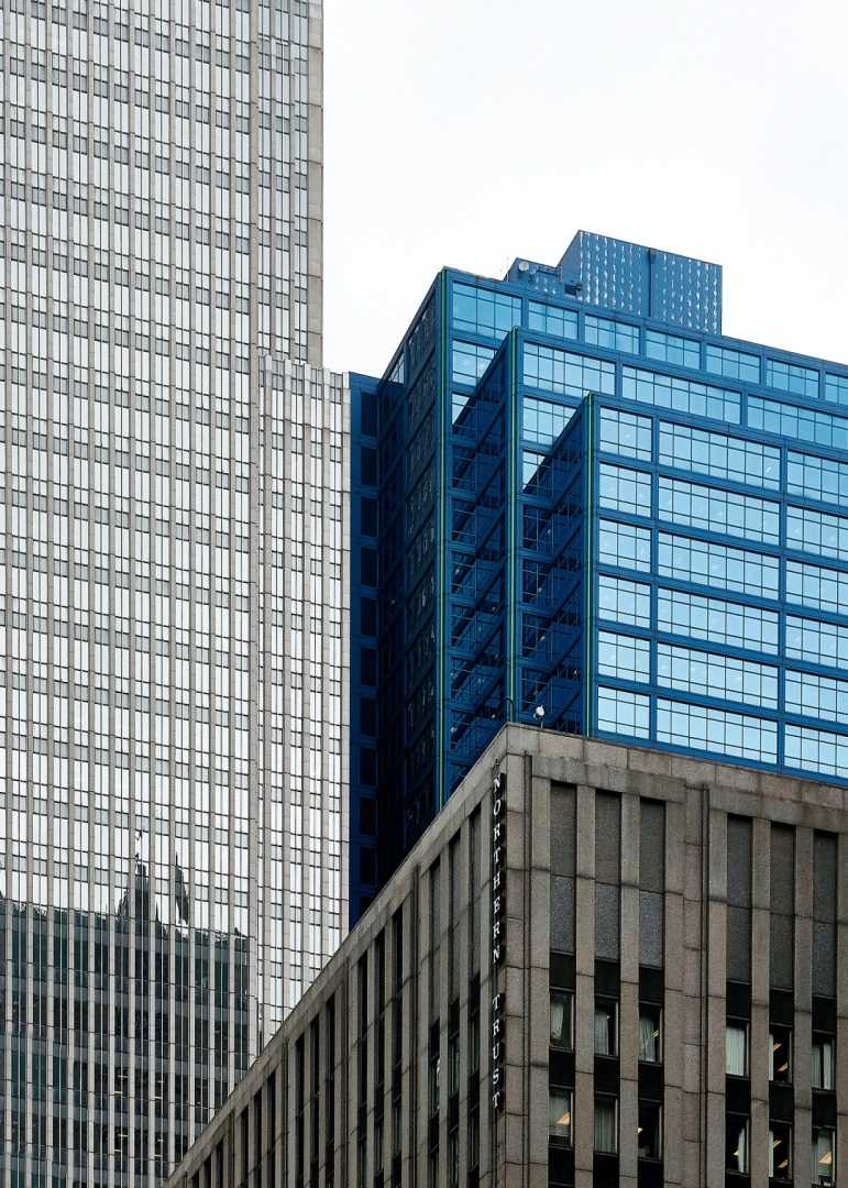 Skyscrapers landscape.